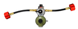 2 STAGE AUTO CHANGEOVER REGULATOR - 1/4 INFL x 3/8 FNPT