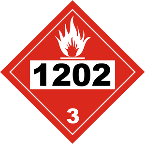 UN Placards (Slide-In) - Fuel and Gas