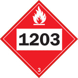 UN Placards (Slide-In) - Fuel and Gas