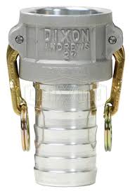 Female Coupler to Male Hose Shank - Cam & Groove Type C Camlock Fittings