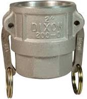 Female Coupler to Female NPT- Cam & Groove Type D Camlock Fittings