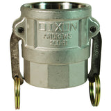 Female Coupler to Female NPT- Cam & Groove Type D Camlock Fittings