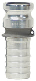 Male Coupler x Male Hose Shank - Cam & Groove Type E Camlock Fittings