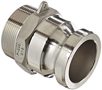 Male Coupler x Male NPT - Cam & Groove Type F Camlock Fittings