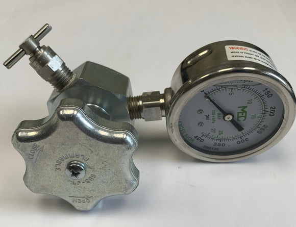 Combo Valve - Liquid Level Vent and Pressure Gauge