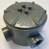Hose Reel Junction Box - 5 Port - LPG - Hannay Reel
